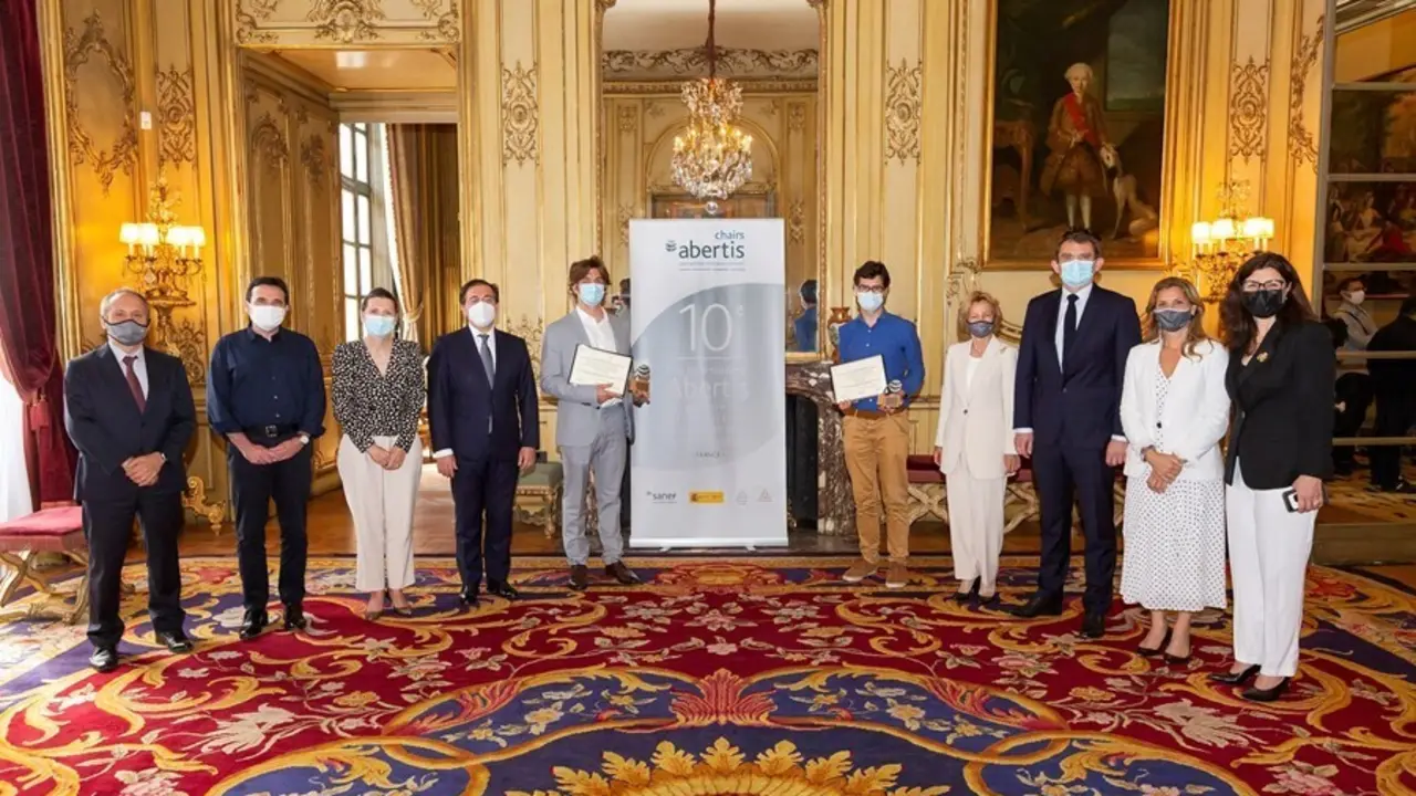 La C&aacute;tedra Abertis en Francia entrega sus premios de gesti&oacute;n de infraestructuras y seguridad