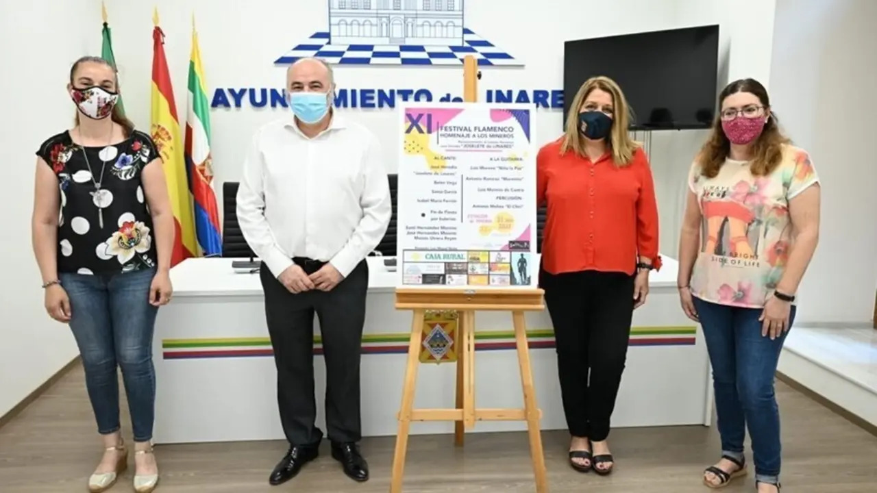 Foto de prensentaci&oacute;n del festival de homenaje a los mineros
