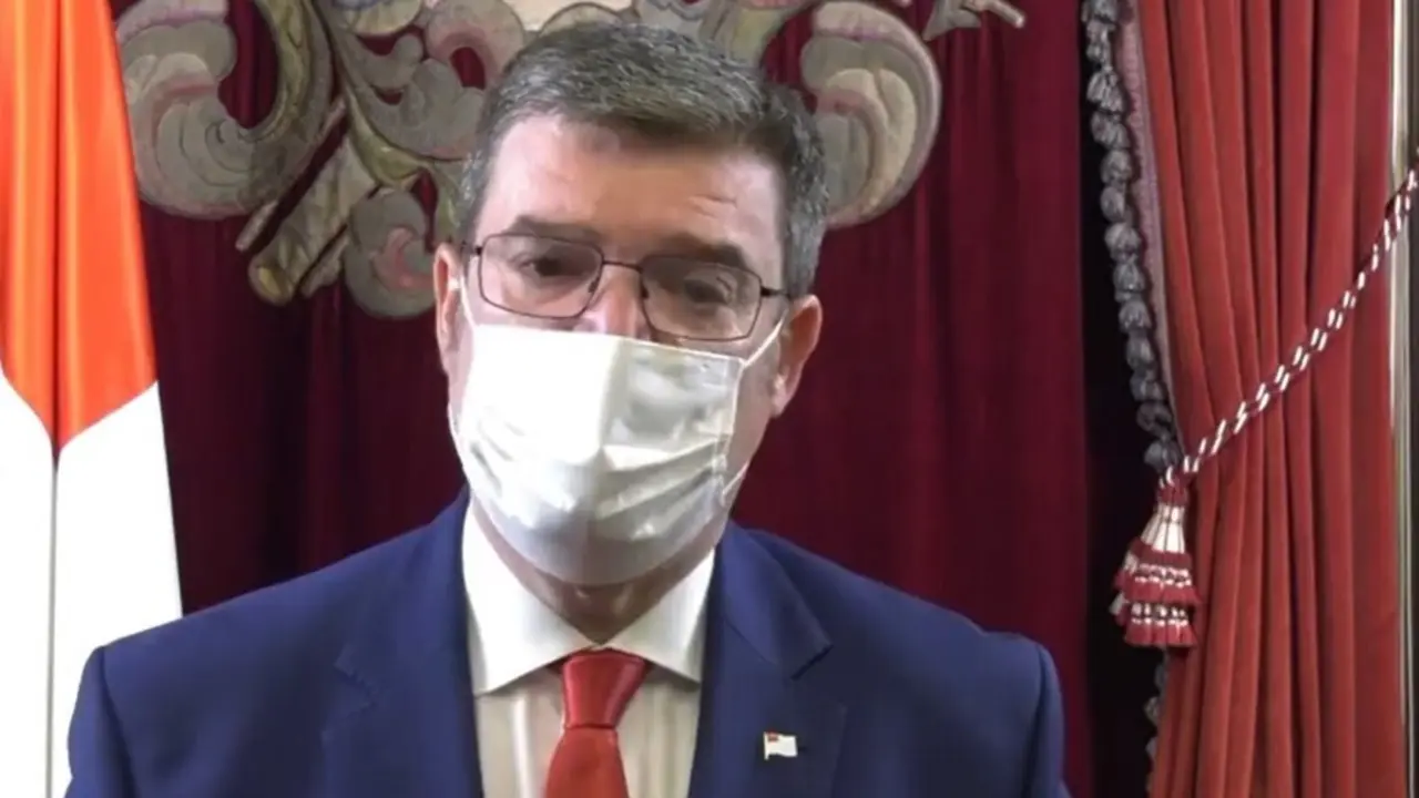 Archivo - El alcalde de Bilbao, Juan Mari Aburto.