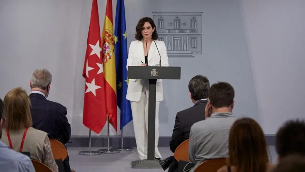 La presidenta de la Comunidad de Madrid, Isabel D&iacute;az Ayuso.