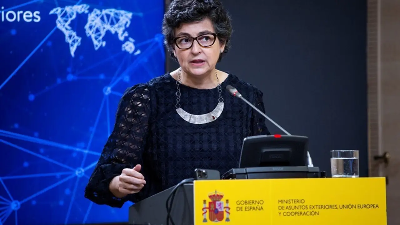 La ministra de Asuntos Exteriores, Uni&oacute;n Europea y Cooperaci&oacute;n, Arancha Gonz&aacute;lez Laya