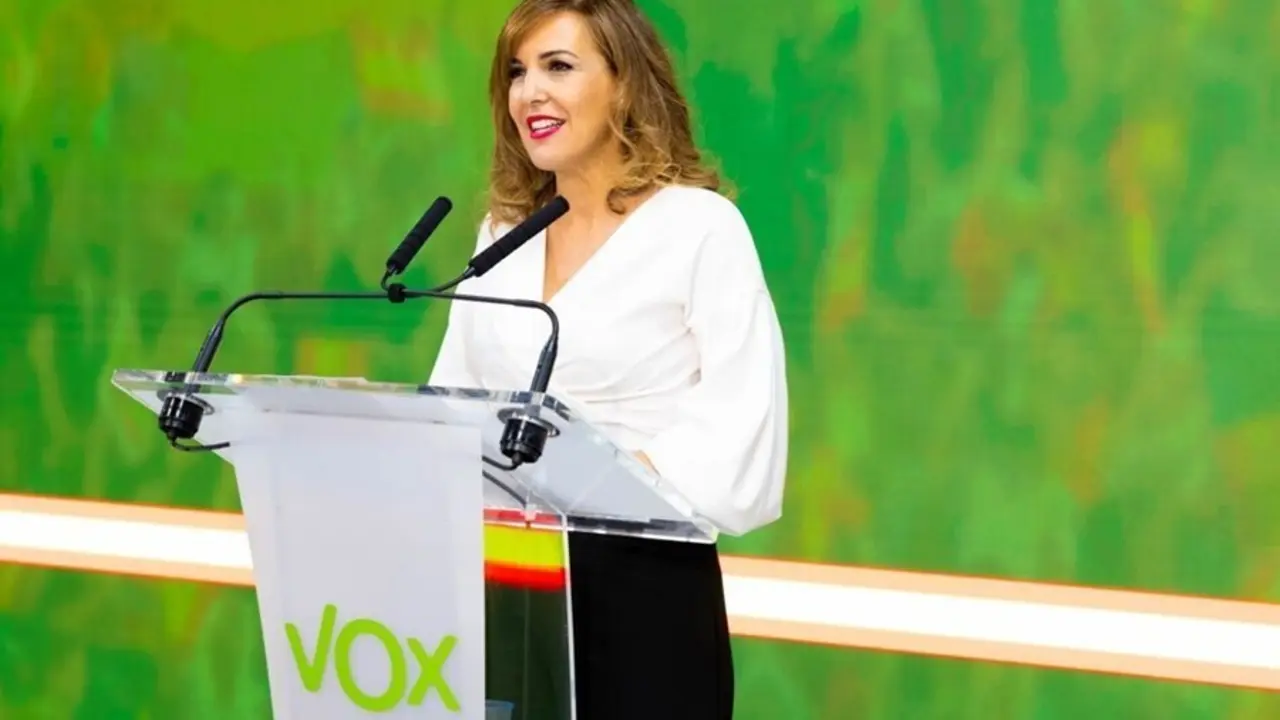 La diputada de Vox por M&aacute;laga y vicesecretaria de Portavoc&iacute;a de la formaci&oacute;n, Patricia Rueda