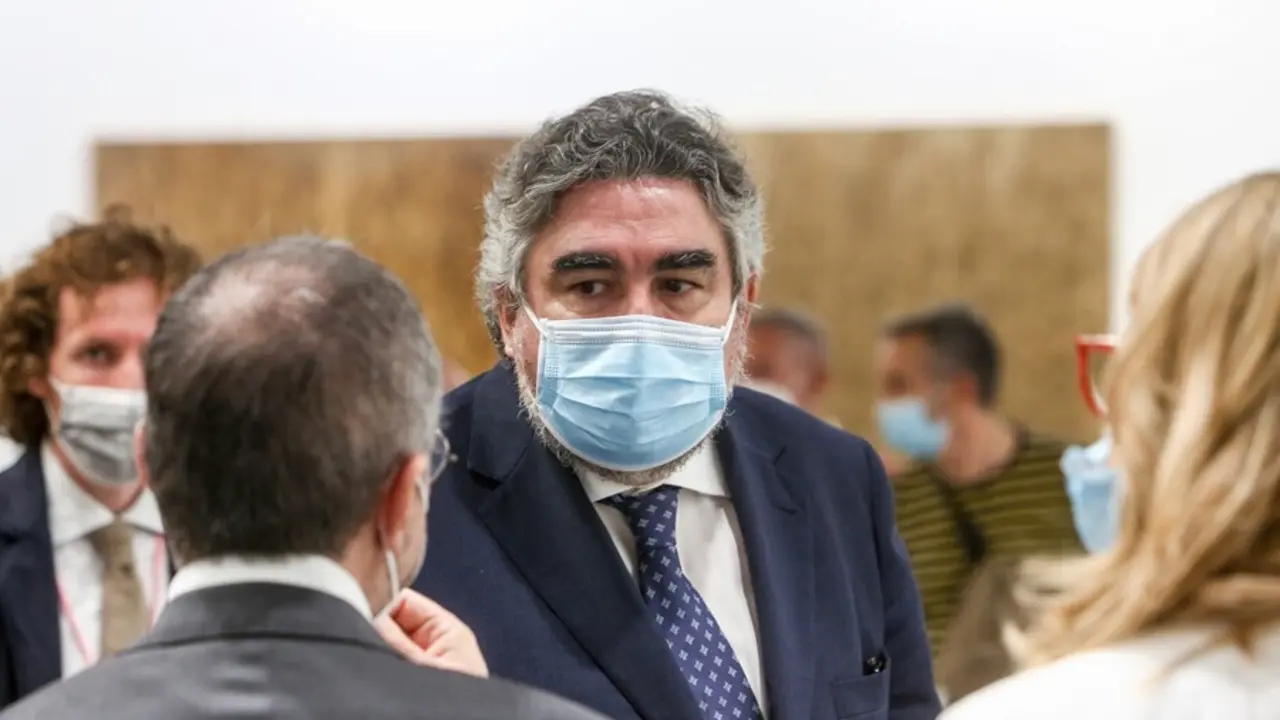 El ministro saliente de Cultura y Deporte, Jos&eacute; Manuel Rodr&iacute;guez Uribes