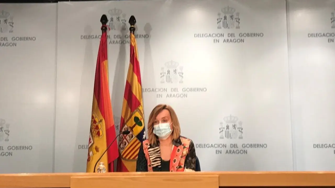 Archivo - La delegada del Gobierno en Arag&oacute;n, Pilar Alegr&iacute;a