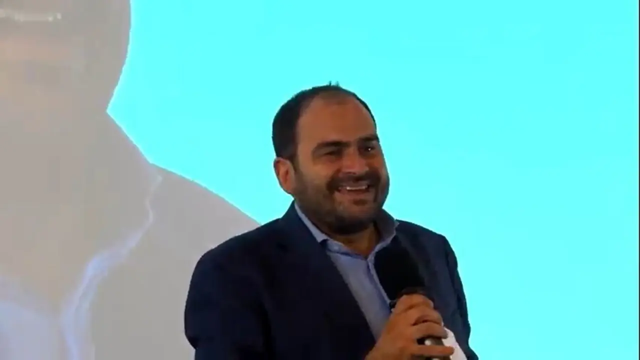 El presidente de SCC, Fernando S&aacute;nchez Costa, en la clausura de la escuela de verano de SCC.
