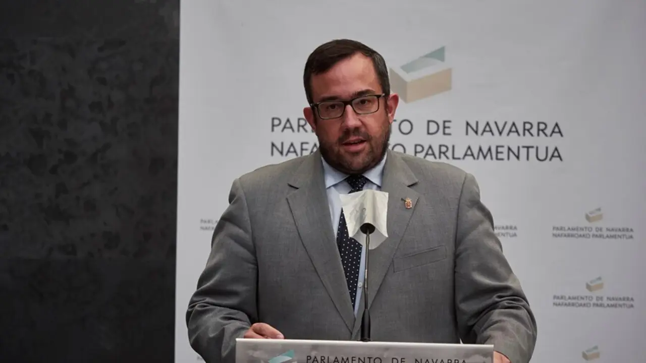 Archivo - El vicepresidente primero del Gobierno de Navarra, Javier Rem&iacute;rez