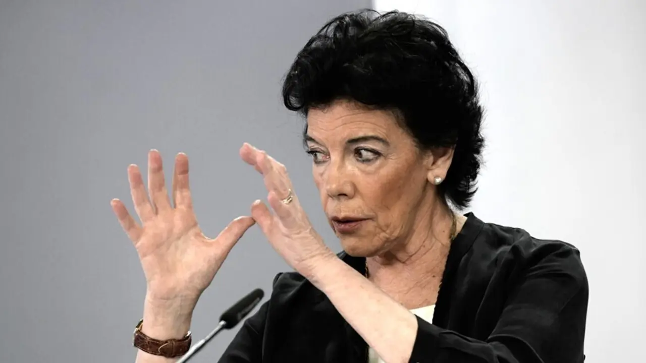 La ministra de Educaci&oacute;n y Formaci&oacute;n Profesional, Isabel Cela&aacute;,