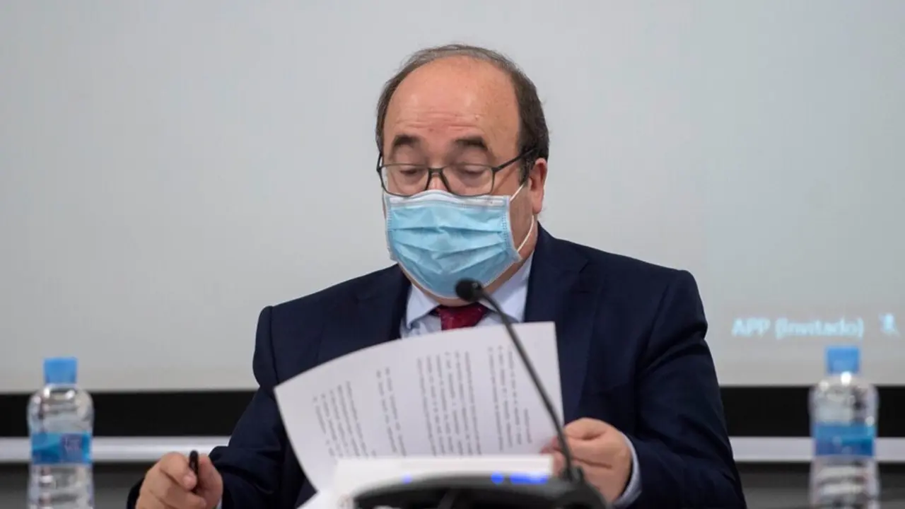 El futuro ministro de Cultura y Deporte, Miquel Iceta