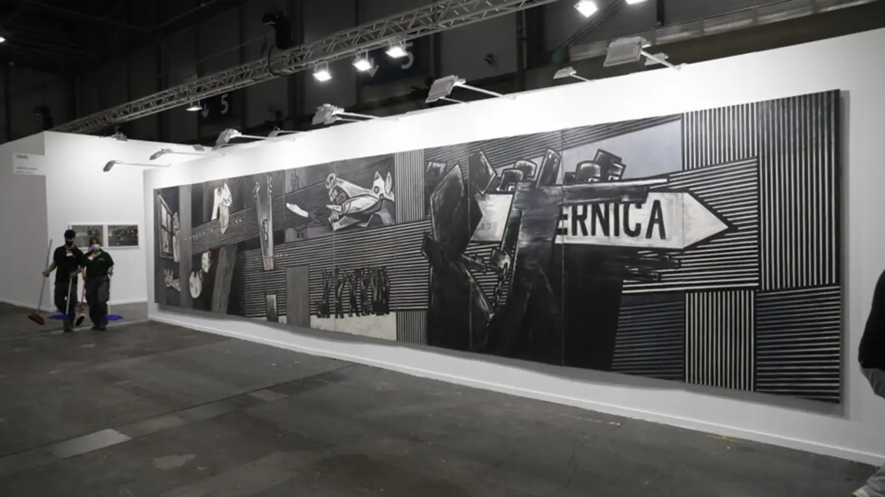 El 'Guernica' de Ibarrola en ARCO