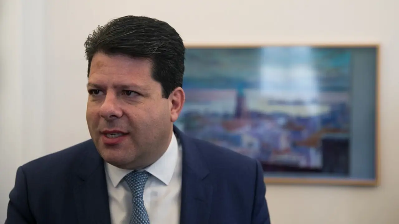 Archivo - El ministro principal de Gibraltar, Fabian Picardo.