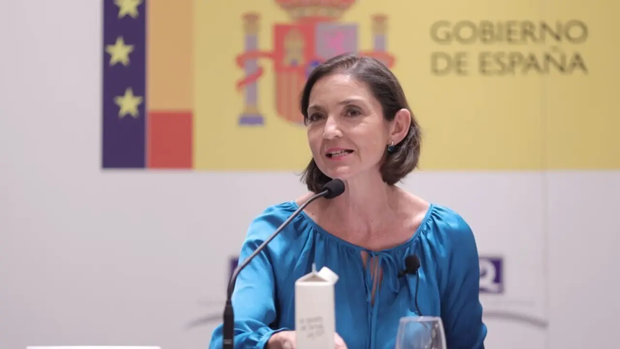 La ministra de Industria, Comercio y Turismo, Reyes Maroto.