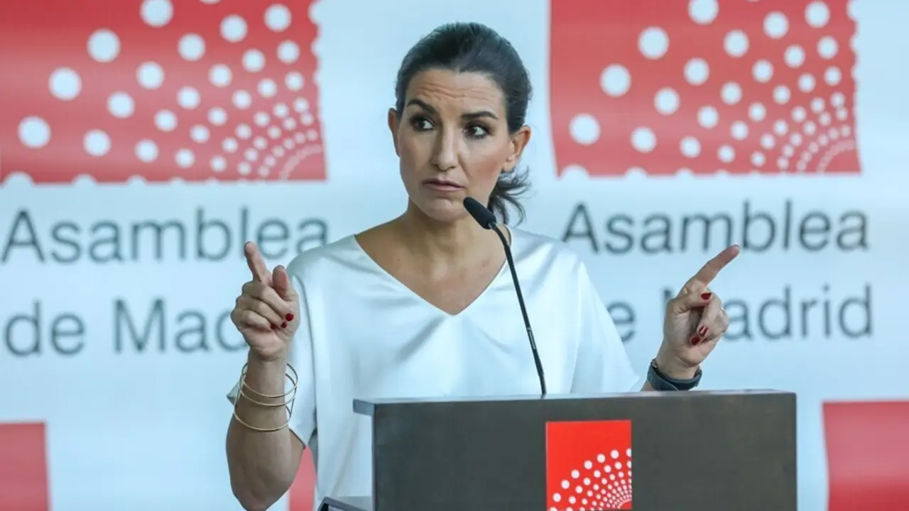 La portavoz de Vox en la Asamblea de Madrid, Roc&iacute;o Monasterio.