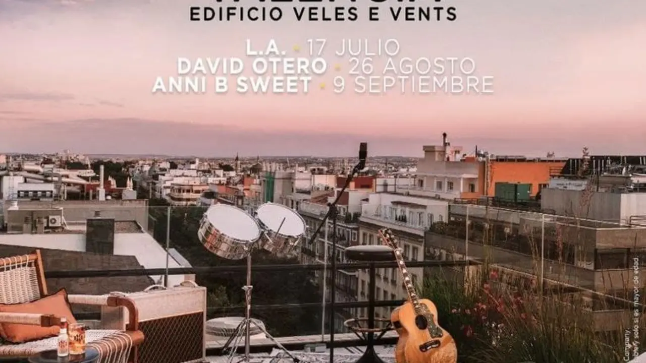 Cartel de Live the roof
