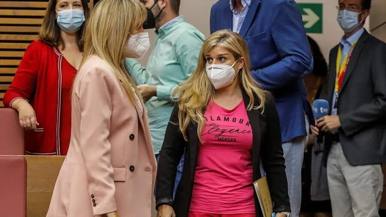 Archivo - La s&iacute;ndica del PPCV, Eva Ortiz, en Corts