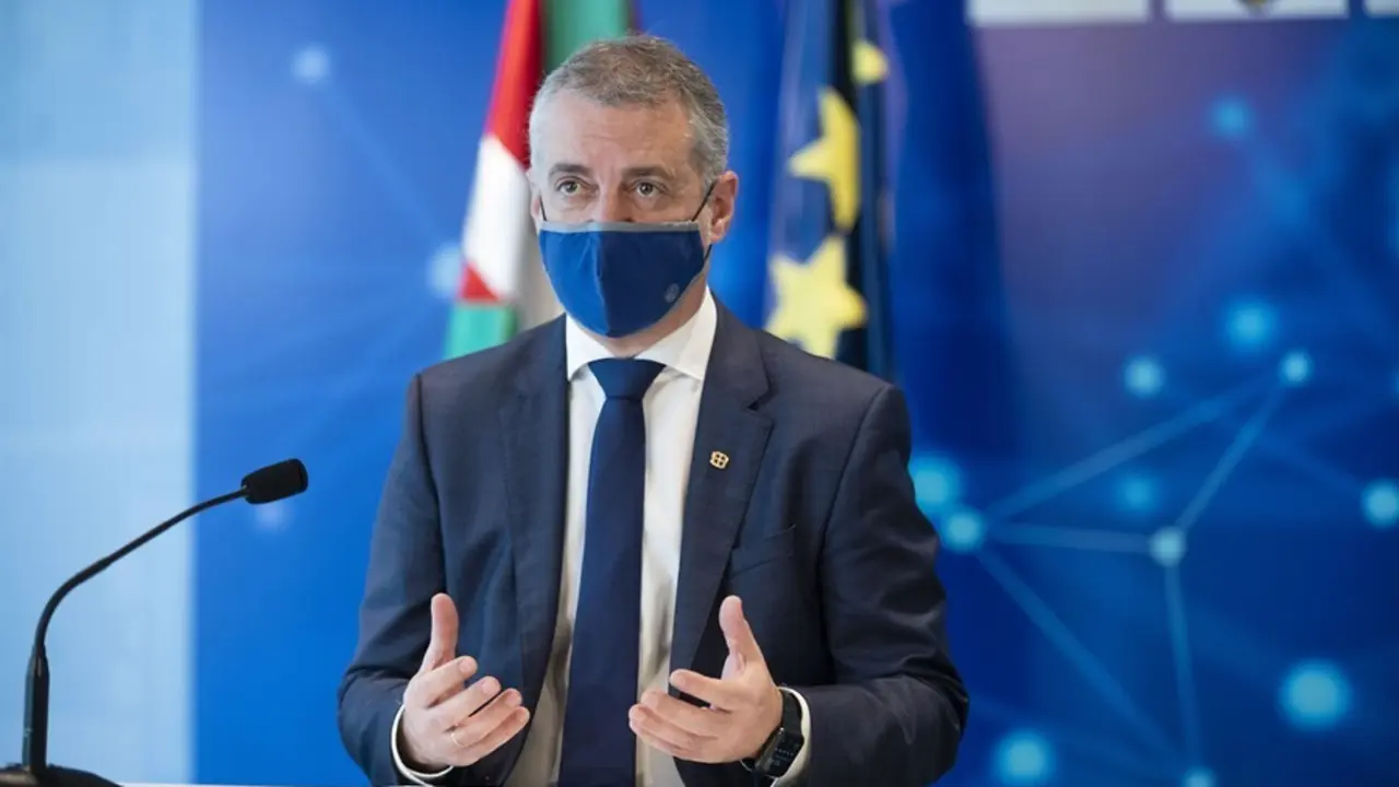 Archivo - El Lehendakari, I&ntilde;igo Urkullu, en el D&iacute;a de Europa
