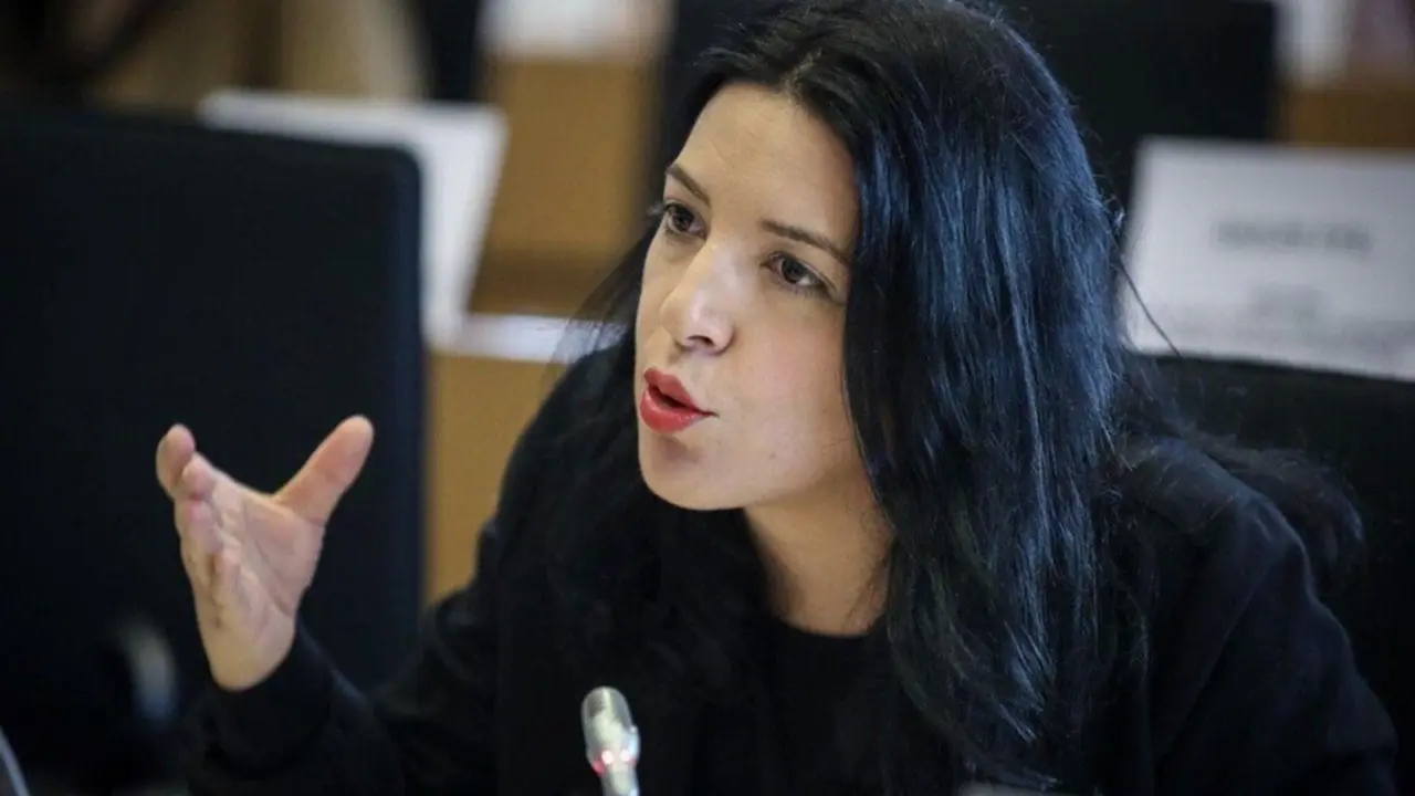 Archivo - La eurodiputada de Podemos Idoia Villanueva