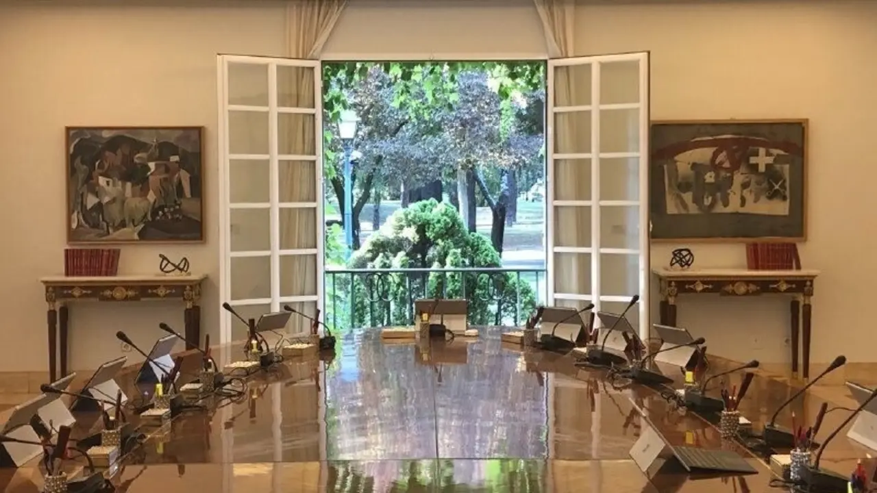 Sala del Consejo de Ministros