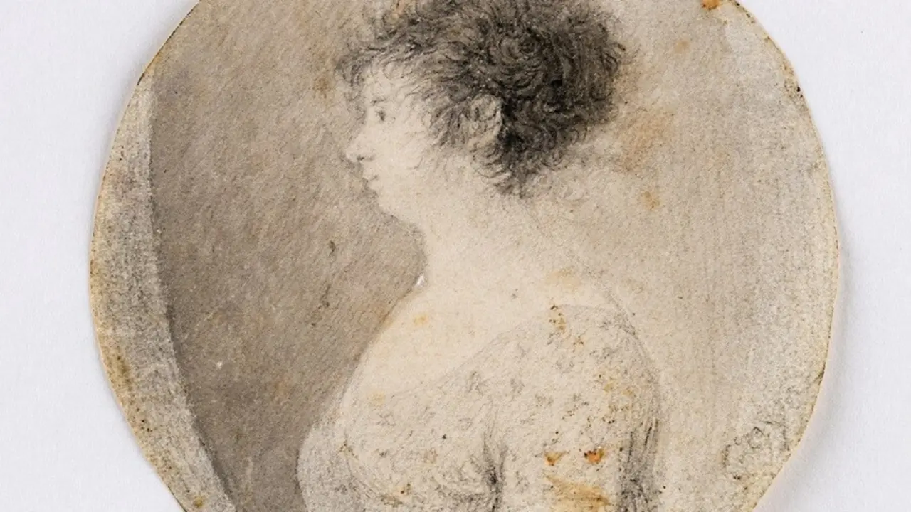 Retrato de Juana Galarza de Goicoechea.