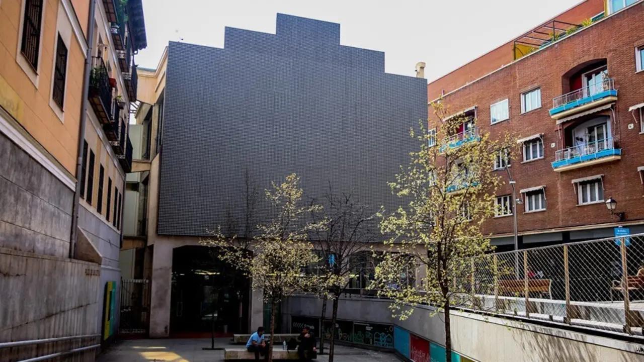 Archivo - Edificio que hasta ahora albergaba el proyecto Medialab Prado, que se convertir&aacute; en el Espacio Cultural Serrer&iacute;a Belga