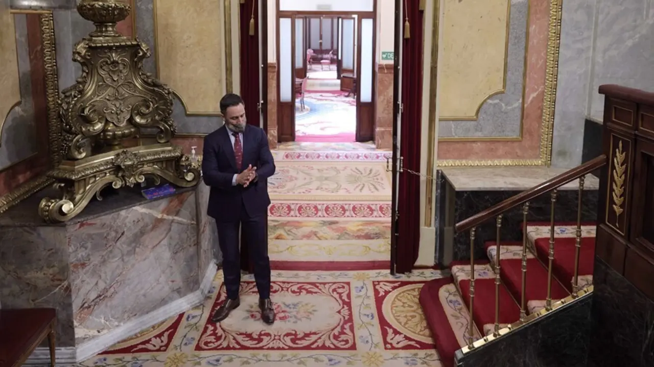 El l&iacute;der de Vox, Santiago Abascal