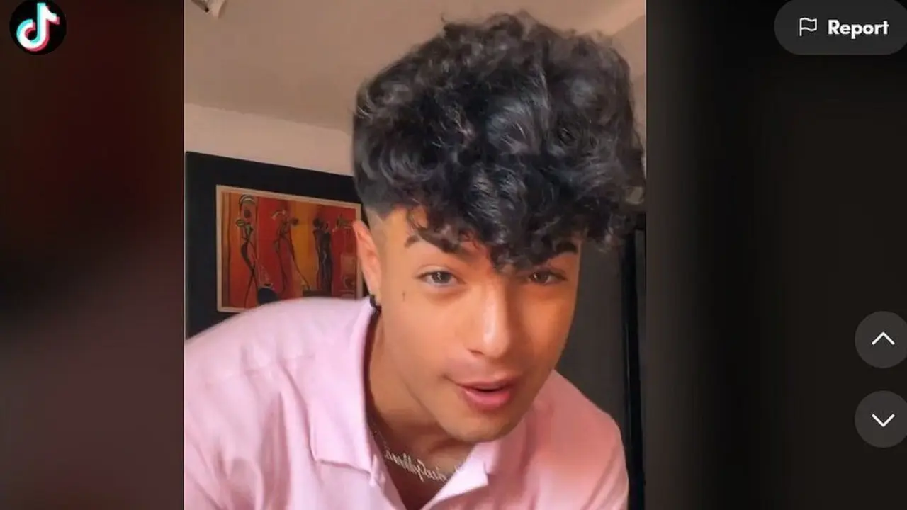 Los videos de TikTok de Naim Darrechi tienen una gran audiencia joven en Espa&ntilde;a. TIKTOK / @ NAIMDARRECHI