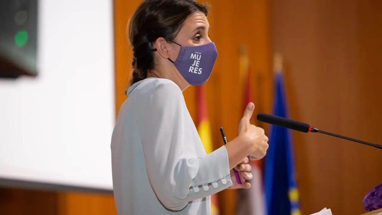 La ministra de Igualdad, Irene Montero.