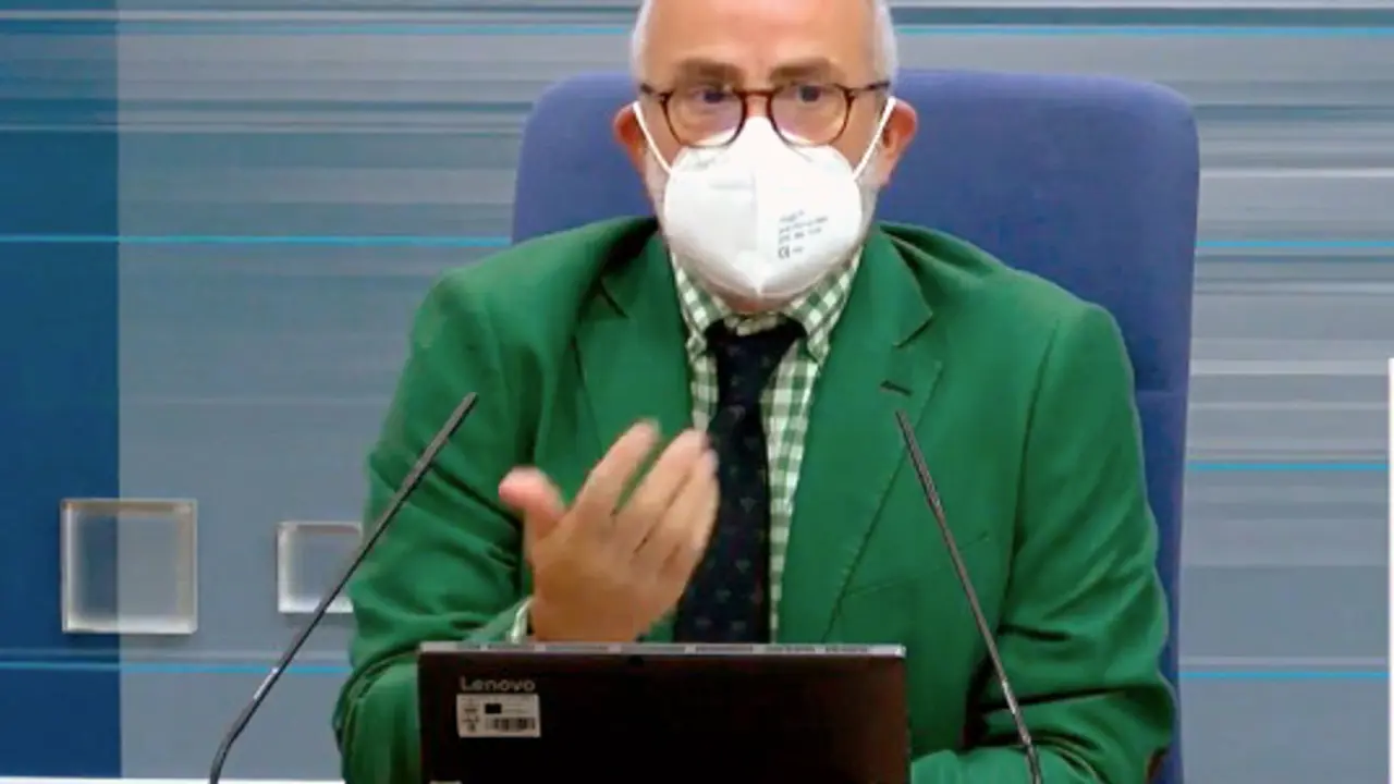 Consejero sanidad de Cantabria, Miguel Rodr&iacute;guez. / ALERTA