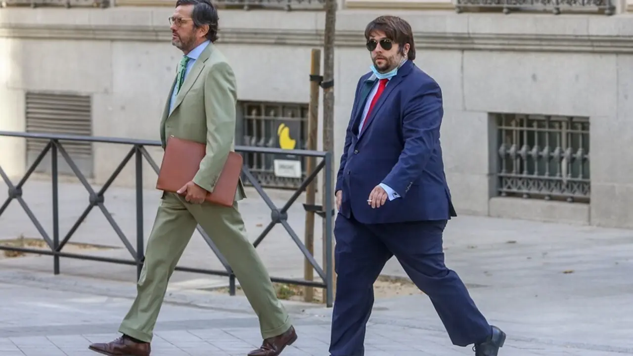 El perito ingeniero Javier Rubio a su llegada a la Audiencia Nacional para declarar en el marco de la pieza &lsquo;Kitchen&rsquo;.