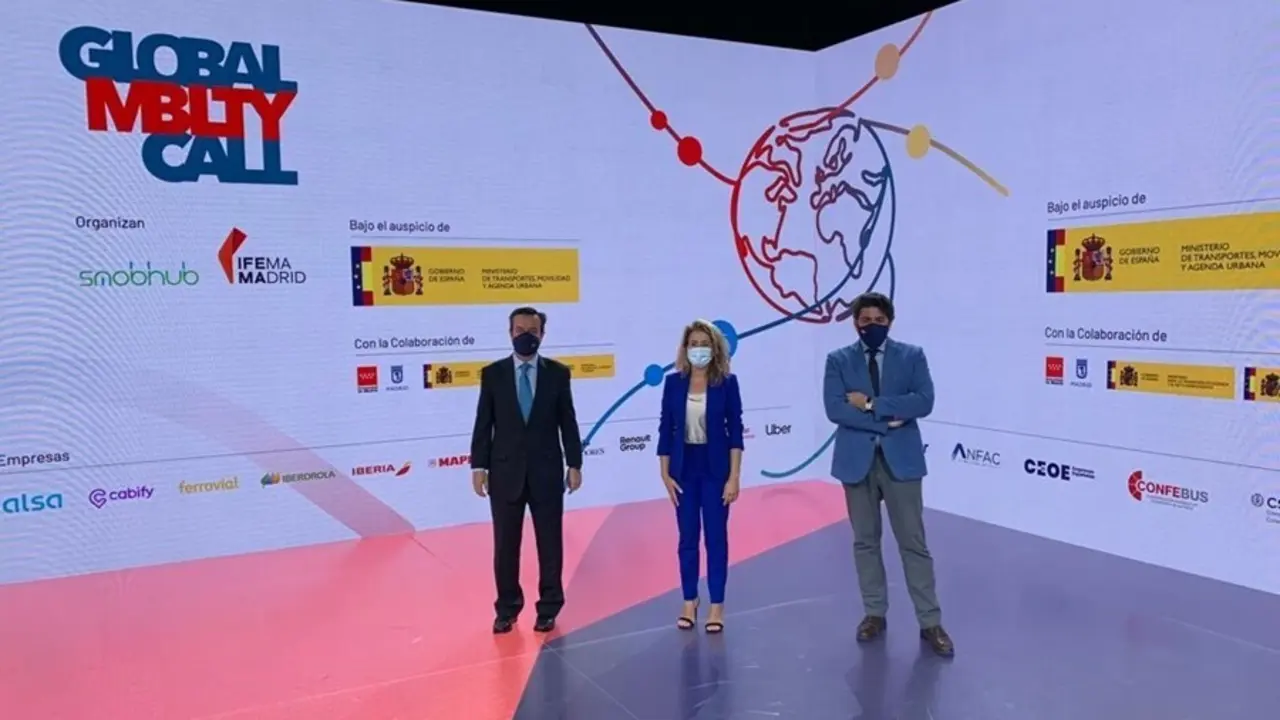 Presentaci&oacute;n de Global Mobility Call 2022, el primer congreso mundial de movilidad sostenible que se celebrar&aacute; en junio del pr&oacute;ximo a&ntilde;o en Ifema Madrid.
