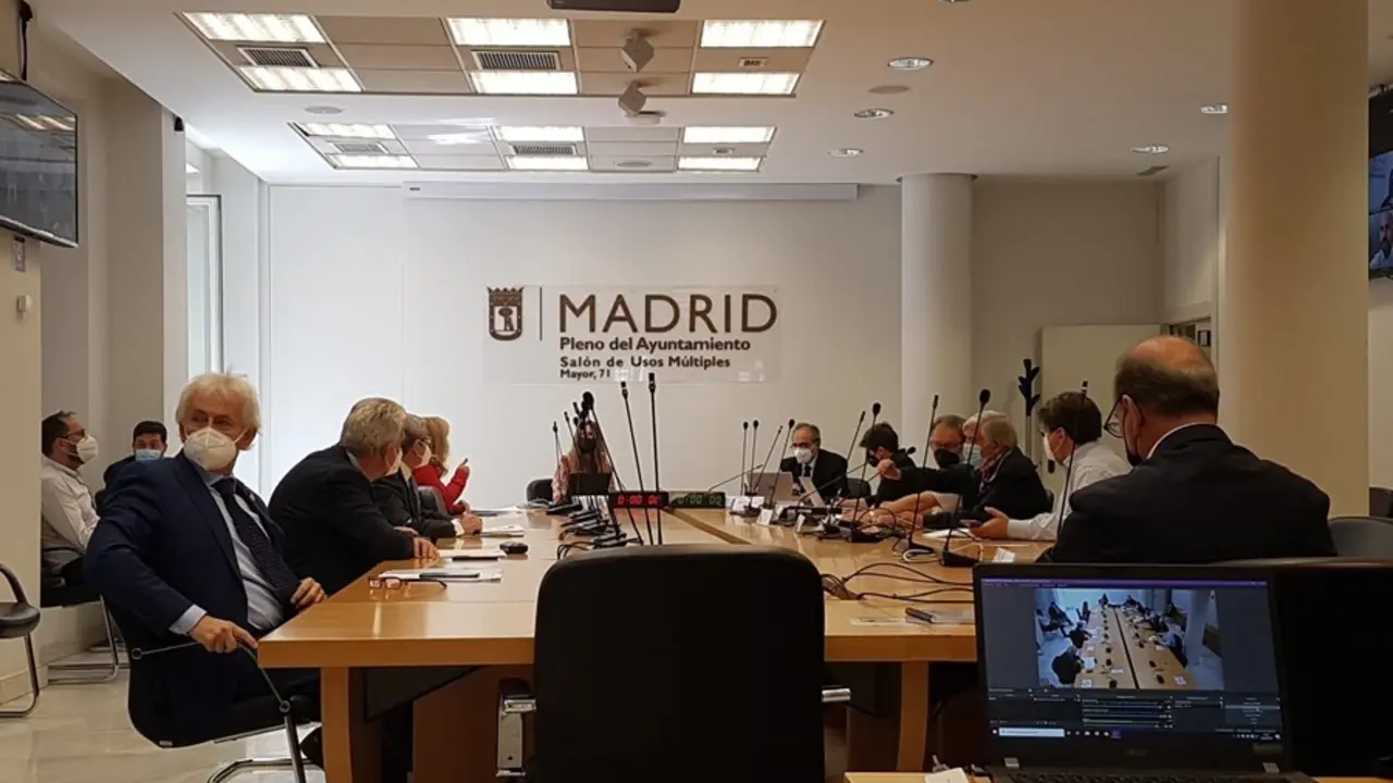 Archivo - Comisi&oacute;n de Seguridad y Emergencias del Ayuntamiento de Madrid