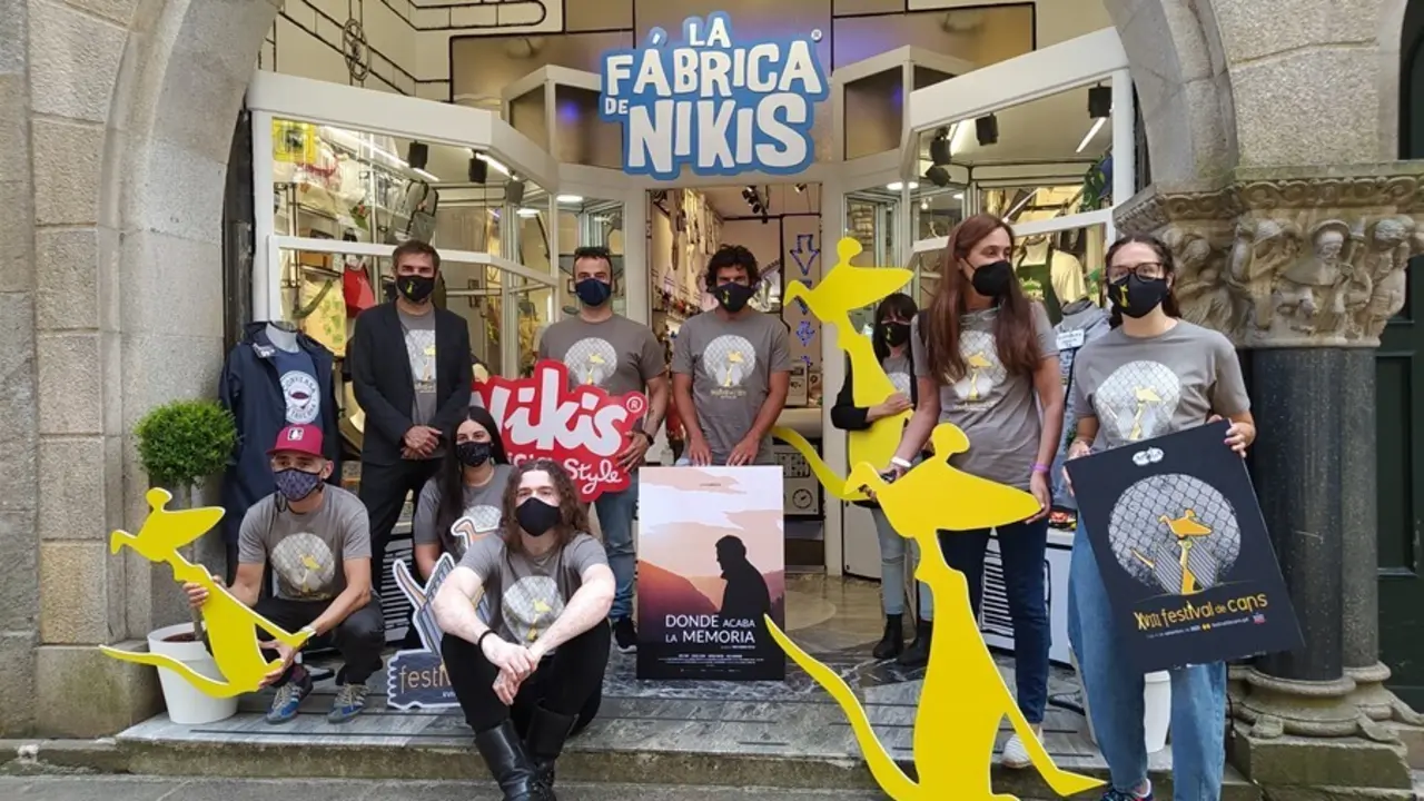 Presentaci&oacute;n de la XVIII edici&oacute;n del Festival de Cans en la F&aacute;brica de Nikis (Santiago de Compostela) este mi&eacute;rcoles 14 de julio.