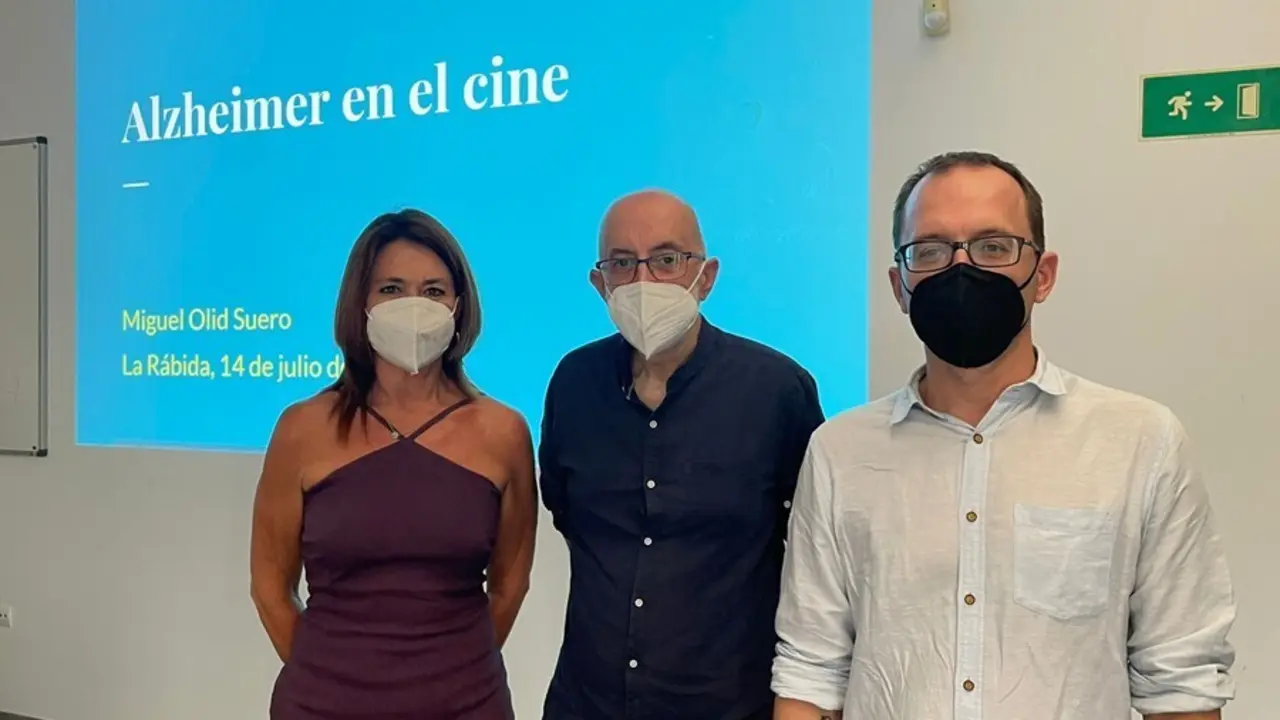 Mar&iacute;a Jes&uacute;s Rojas, Miguel Olid y Manuel H. Martin.