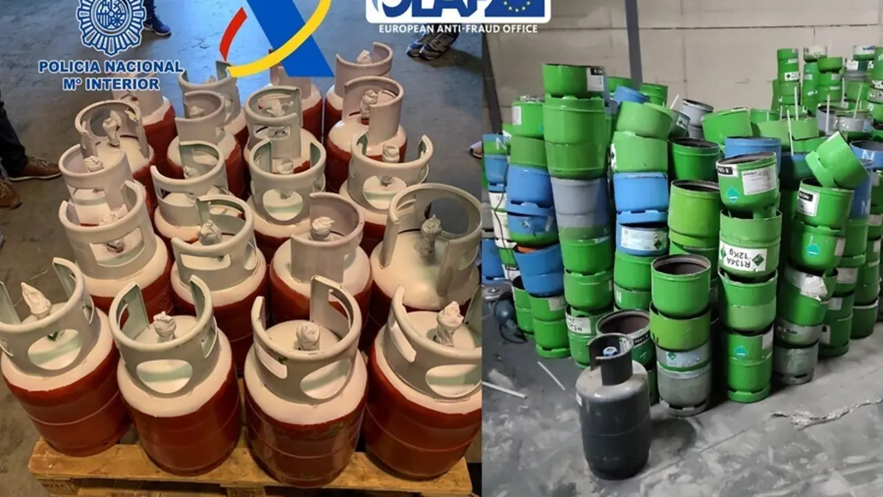 Desarticulada la banda europea m&aacute;s activa de importaci&oacute;n y tratamiento ilegal de gases de efecto invernadero