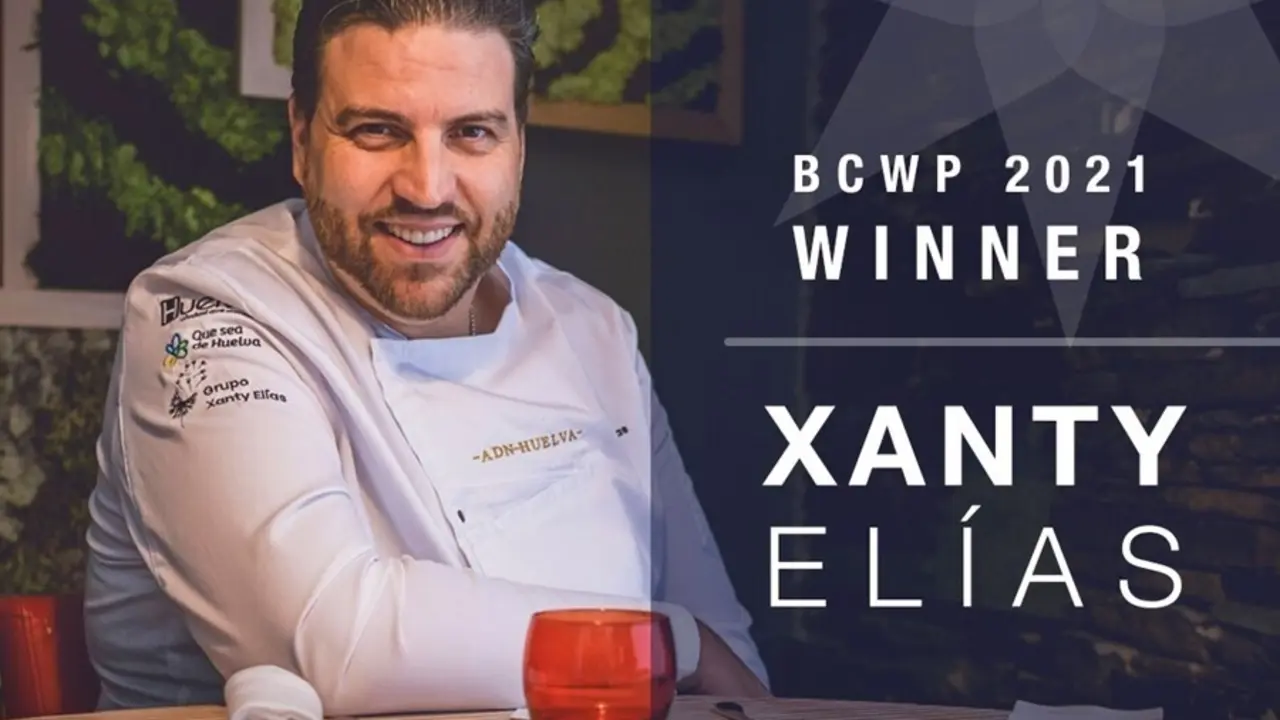 El chef Xanty El&iacute;as, ganador del Basque Culinary World Prize 2021