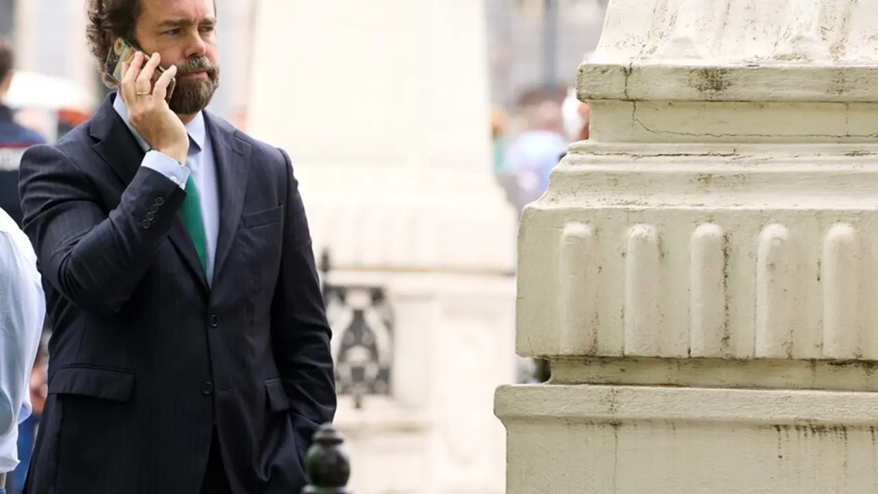 El portavoz de Vox en el Congreso de los Diputados, Iv&aacute;n Espinosa de los Monteros. 