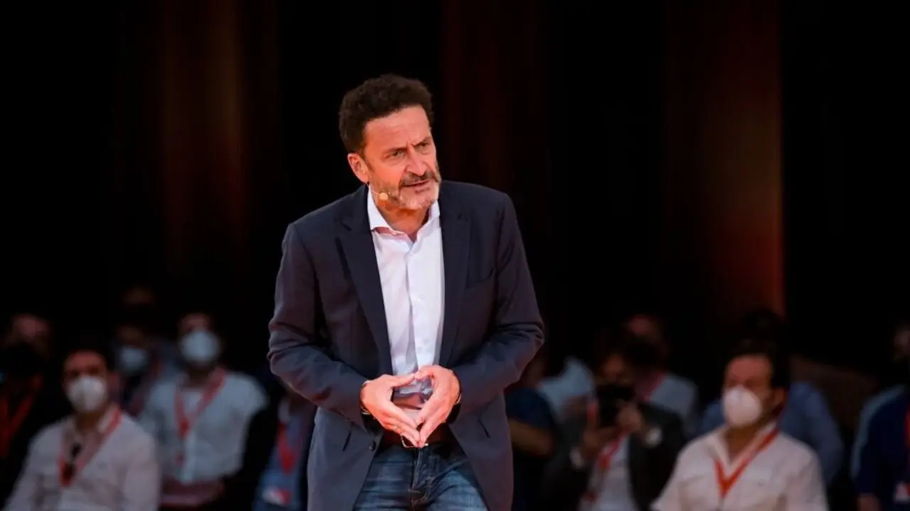 El vicesecretario general de Ciudadanos y portavoz de la Ejecutiva, Edmundo Bal, en la convenci&oacute;n pol&iacute;tica celebrada por el partido en Madrid.