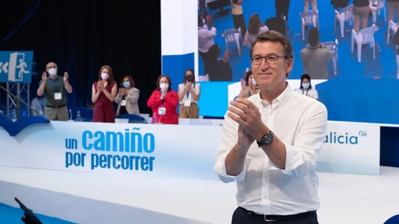 Feij&oacute;o, en el congreso.