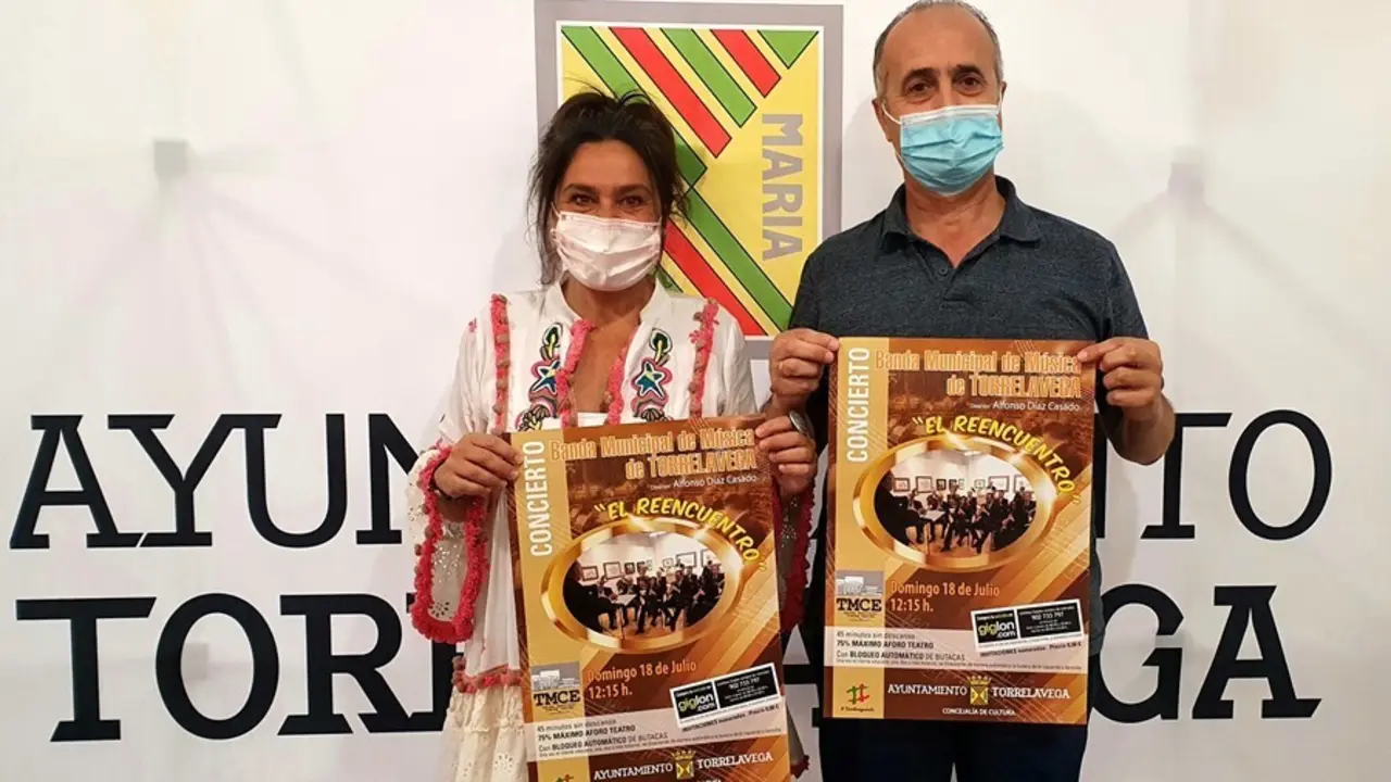 Presentaci&oacute;n del concierto que dar&aacute; la Banda Municipal de M&uacute;sica de Torrelavega en el TMCE