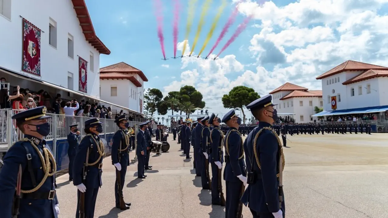 Entrega de Despacho a la nueva promoci&oacute;n de oficiales del Ej&eacute;rcito del Aire