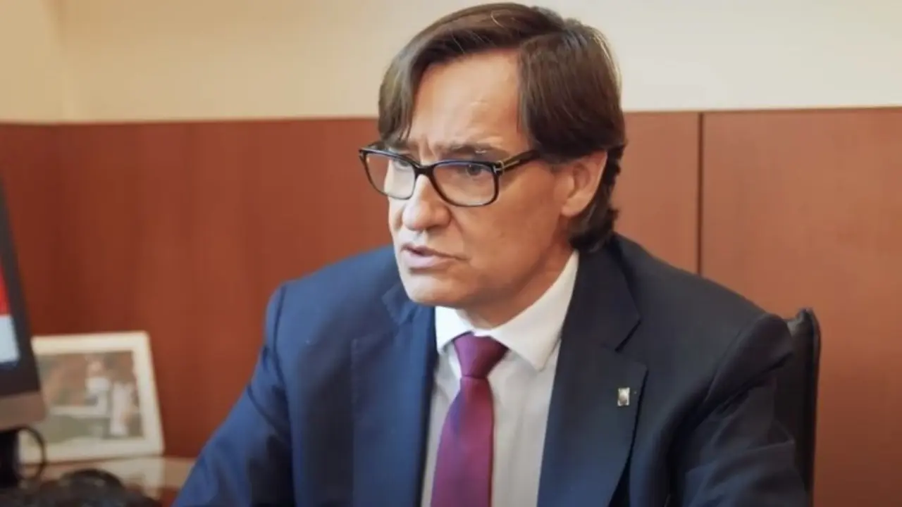 El l&iacute;der del PSC en el Parlament, Salvador Illa