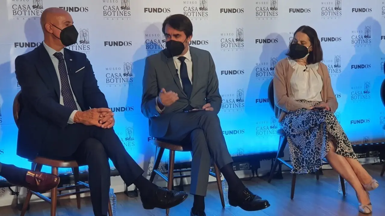 Su&aacute;rez-Qui&ntilde;ones, durante su participaci&oacute;n en la  jornada sobre digitalizaci&oacute;n.