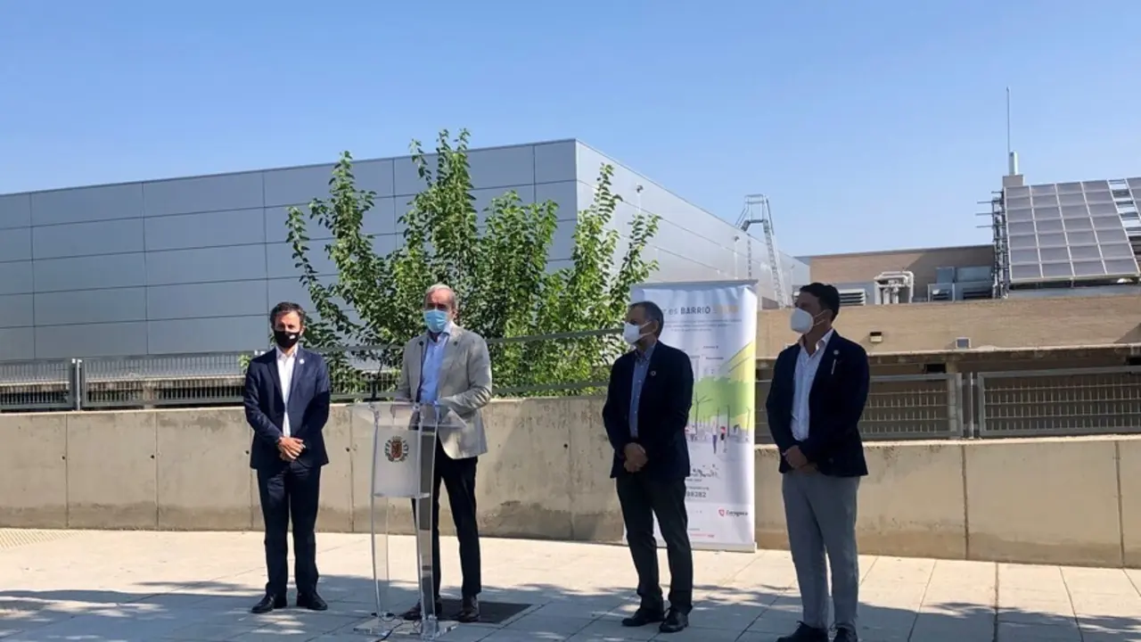 Presentaci&oacute;n de la segunda fase de instalaci&oacute;n del proyecto del primer Barrio Solar de Espa&ntilde;a, en el Actur