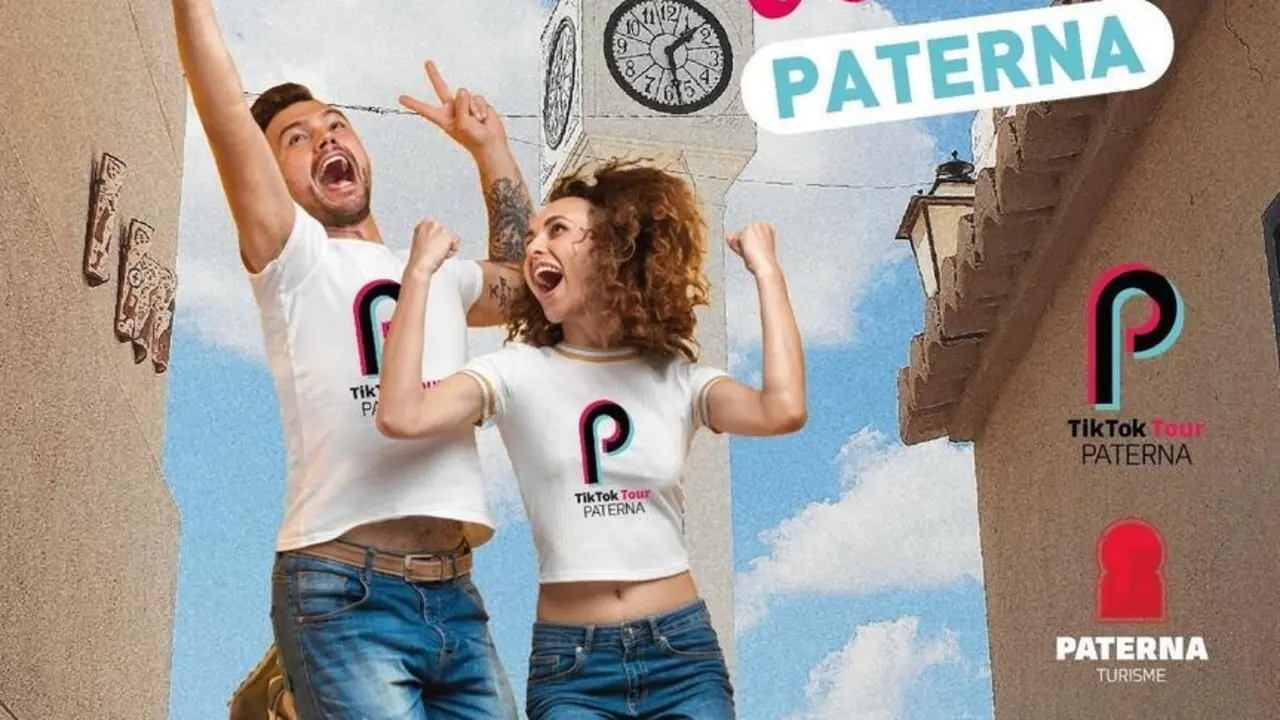 Cartel del TikTok 'tour' de Paterna