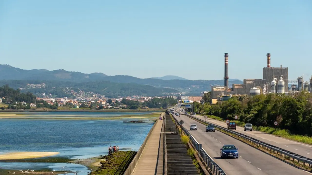Archivo - Ence en Pontevedra
