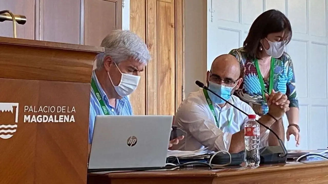 El director de la Agencia Extreme&ntilde;a de Cooperaci&oacute;n Internacional para el Desarrollo (Aexcid), Jos&eacute; &Aacute;ngel Calle Su&aacute;rez, participa en un curso de verano en Santander