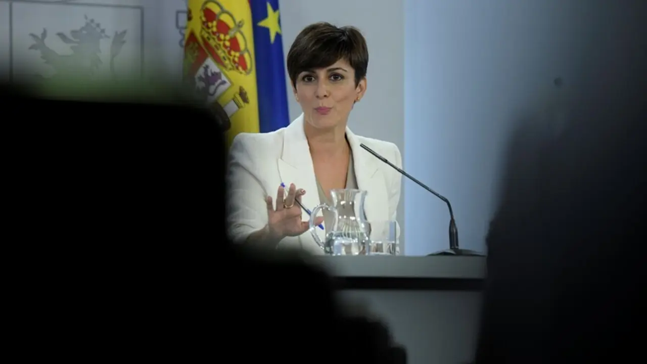 La ministra Portavoz y ministra de Pol&iacute;tica Territorial, Isabel Rodr&iacute;guez, comparece tras la celebraci&oacute;n del Consejo de Ministros, a 20 de julio de 2021, en Madrid (Espa&ntilde;a). Durante la comparecencia han informado de la aprobaci&oacute;n de la nueva Ley de Memori