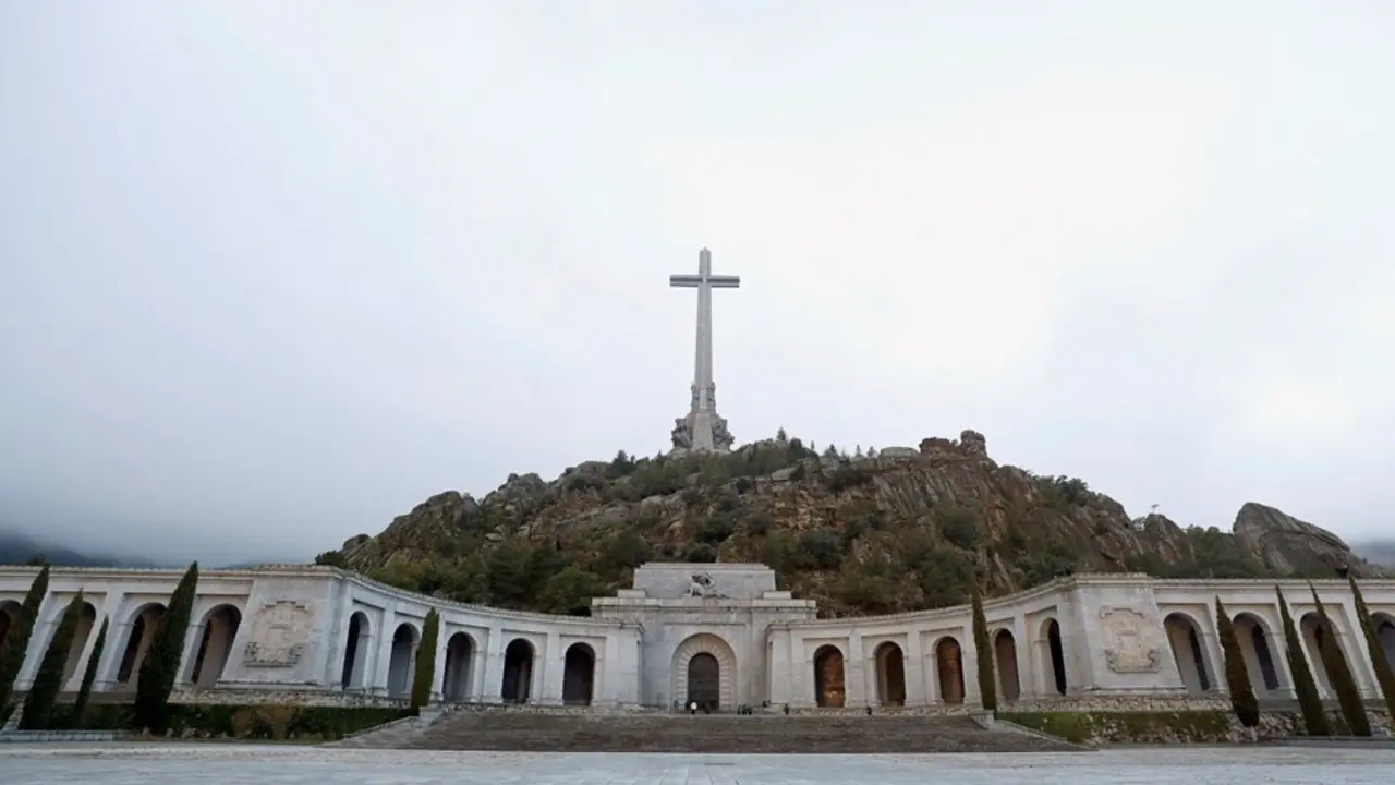 Archivo - Plano general de la Bas&iacute;lica del Valle de los Ca&iacute;dos, en San Lorenzo de El Escorial (Madrid, Espa&ntilde;a), a 24 de octubre de 2019