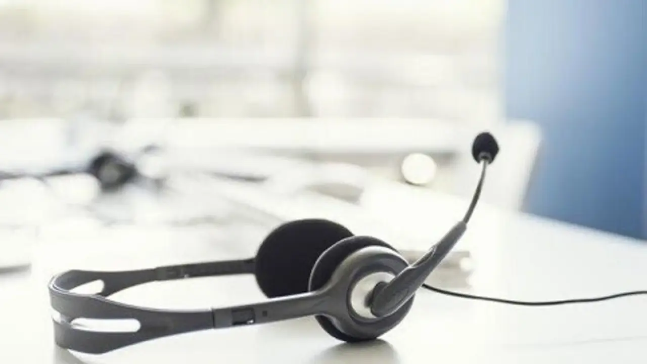 Cascos de un teleoperador