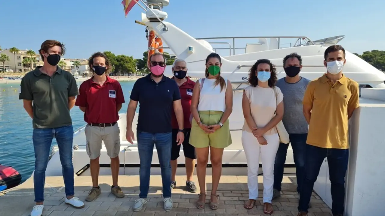 El conseller de Medio ambiente y Territorio, Miquel Mir, y la consellera de Agricultura, Desarrollo Rural, Emergencia Clim&aacute;tica y Transici&oacute;n Ecol&oacute;gica de la Generalitat Valenciana, Mireia Moll&agrave;, este mi&eacute;rcoles.