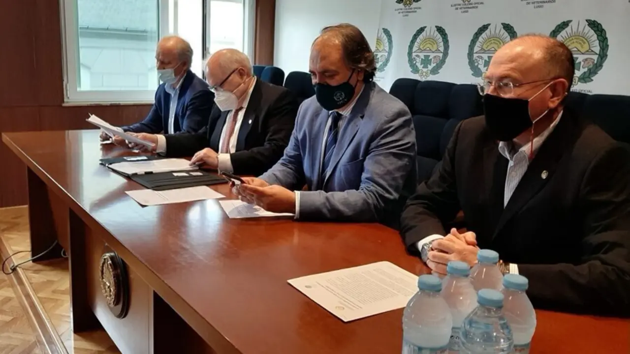 Rueda de prensa del Colegio de Veterinarios